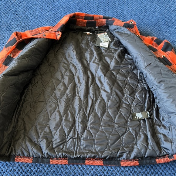 Harley Davidson flannel jacket NWT - Picture 6 of 12